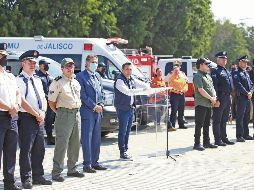 Pablo Lemus remarcó que la estrategia es para brindar una mejor atención en protección civil, seguridad y salud. ESPECIAL