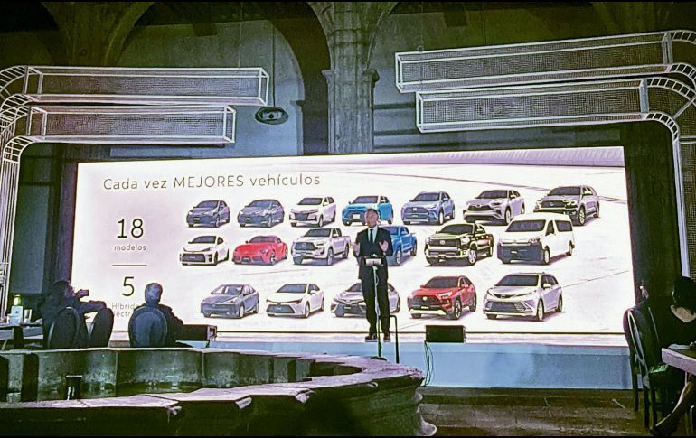 Guillermo Díaz. Presidente de Toyota Motor Sales y Lexus de México, en su primer evento al frente de la compañía ante los medios de comunicación. EL INFORMADOR/M. Castillo