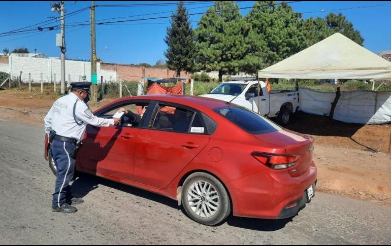 La Policía Vial instaló ocho módulos de ayuda en carreteras de Jalisco previo al periodo de Semana Santa. ESPECIAL