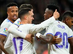 Solo faltan 7 jornadas y el Real Madrid se mantiene con 12 puntos de ventaja en LaLiga. AP/M. Fernandez