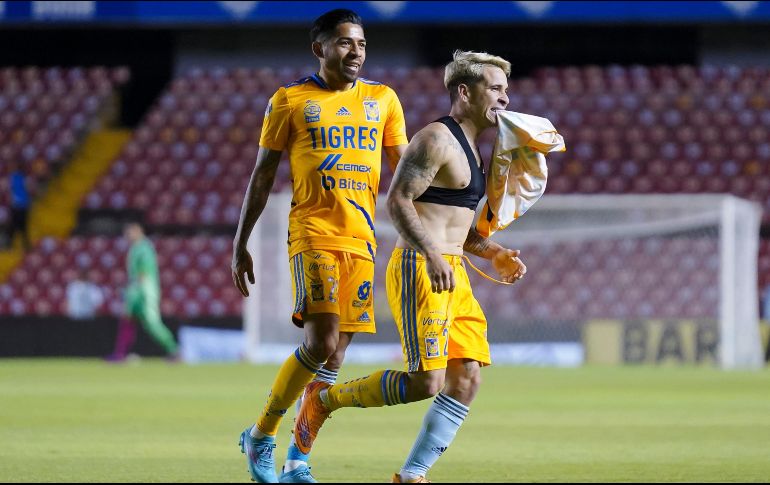 Yeferson Soteldo marcó el tanto del triunfo, pero olvidó que estaba amonestado y al quitarse la camisa se fue expulsado. IMAGO7