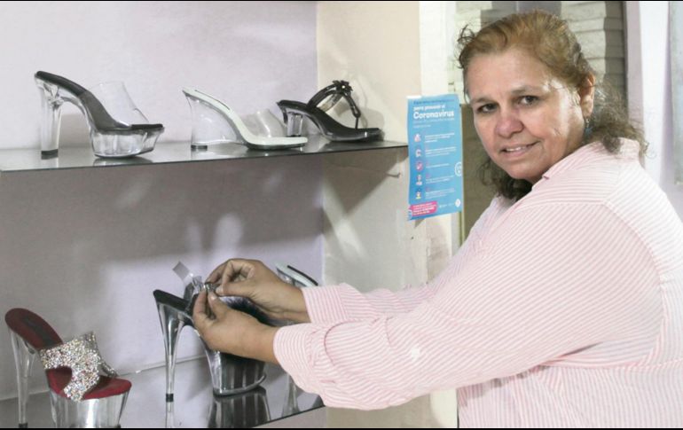 Irma Emilia figueroa. Con 28 años de trabajo en la zona, comerciantes piden un proyecto para la antigua zona zapatera de Guadalajara. El Informador/ A. Camacho