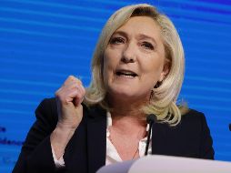 Marine Le Pen. La política y abogada recibió el 23.4 % de los votos en la primera vuelta. Xinhua