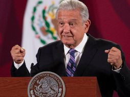 AMLO señala que aunque estamos en una situación favorable, no hay que confiarse. AFP/ C. cruz