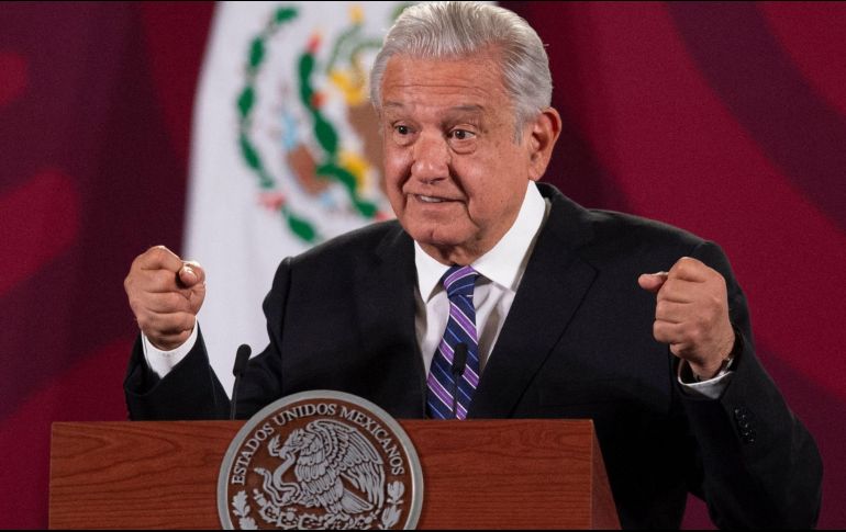 AMLO señala que aunque estamos en una situación favorable, no hay que confiarse. AFP/ C. cruz