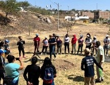 Las actividades de búsqueda en la zona iniciaron desde la mañana de hoy lunes. ESPECIAL /
