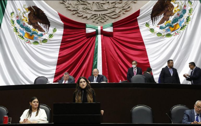 Durante la discusión, sólo se presentó una reserva en voz del coordinador de Morena, Ignacio Mier. EFE/Cámara de Diputados