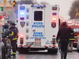 La policía de la ciudad dijo que estaban respondiendo a informes de personas heridas por disparos o una explosión. EFE / J. Lane