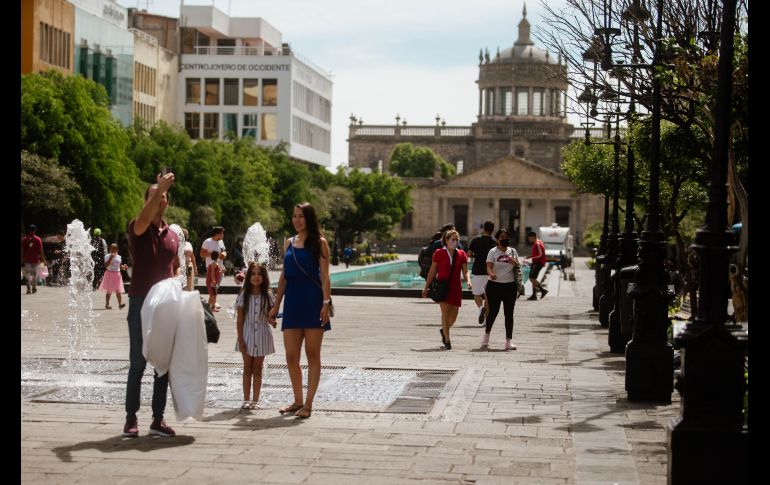 En esta Semana Santa  ya se ve la afluencia de turistas. EL INFORMADOR/G. Gallo