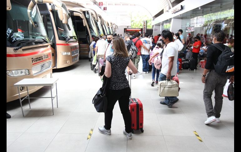 La mayoría de los pasajeros coincidió que no han tenido problemas con sus salidas. EL INFORMADOR/A. Camacho