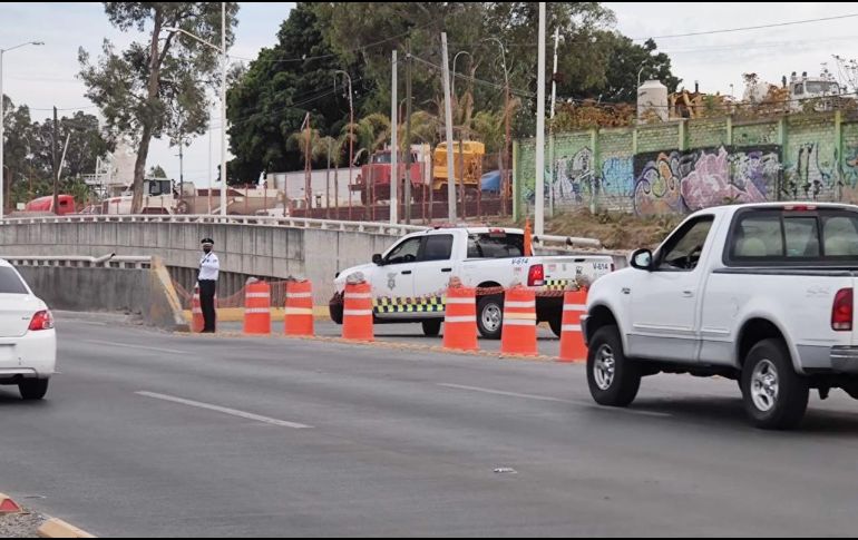 Durante este tiempo, elementos de la Policía Vial estarán en la zona para brindar apoyo a los automovilistas. ESPECIAL / Gobierno de Jalisco