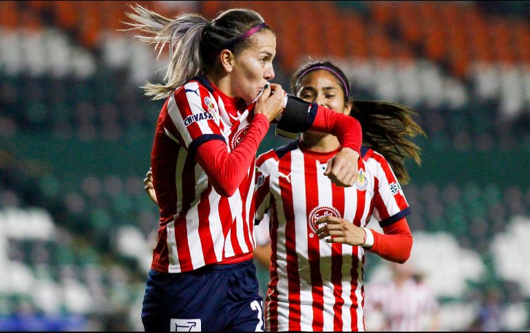 Actualmente, es la goleadora del Clausura 2022 con un total de 13 tantos. IMAGO7