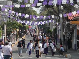 Así ocurren las primeras horas en esta edición 179 de la representación de la Pasión de Cristo. SUN / J. Boites