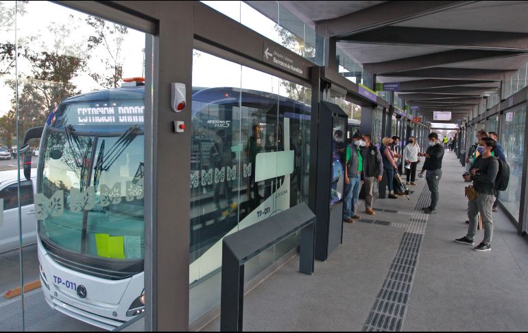Después de la Pascua llegarán nuevos autobuses para cubrir la creciente demanda del servicio. EL INFORMADOR/A. Camacho