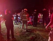 El accidente ocurriósobre la avenida Fluvial Vallarta y Jesús Rodríguez Barba en Puerto Vallarta. ESPECIAL / PC Jalisco