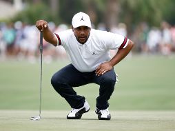 El golfista estadounidense logró el mejor score ayer en el Harbour Town Golf Links. AFP/J. Tilton