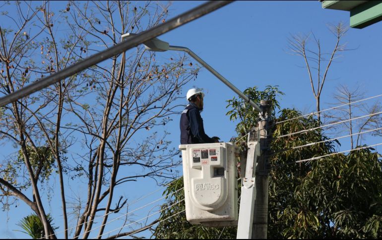 Las fallas en el alumbrado público son atendidas entre 24 y 48 horas después del reporte. EL INFORMADOR/Archivo