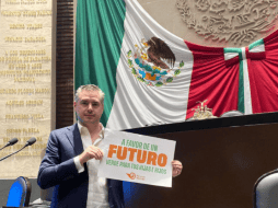 El diputado Checo Barrera, aseguró que este es uno de los días 'más importantes de su vida'. Twitter @ChecoBarrera