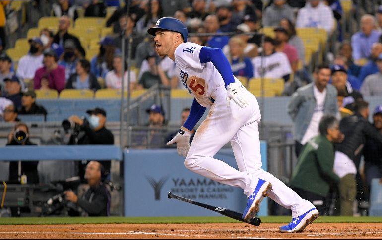 FREDDIE FREEMAN. Firmó un contrato de seis años por 162 MDD con los Dodgers en marzo, poniendo fin a 12 años con los Braves, su único equipo. AP / M. J. Terrill