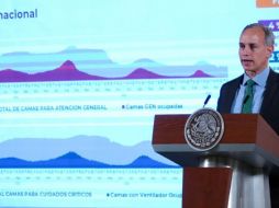 López-Gatell señala que Pfizer informó al Gobierno federal que después del segundo trimestre de este año podrían entregar estas dosis. SUN / D. Sánchez