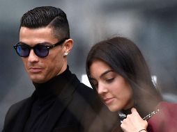 Ronaldo y Georgina son pareja desde el año 2017. AFP / ARCHIVO