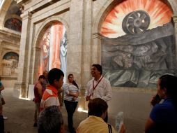 La sala de muralismo multisensorial forma parte del programa de inclusión del museo. EL INFORMADOR/ARCHIVO