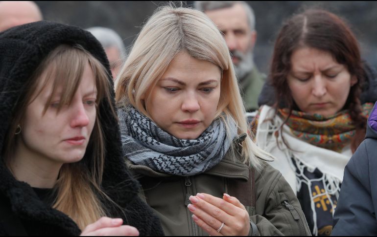 De acuerdo a las Naciones Unidas, la cifra de civiles muertos debido al conflicto entre Ucrania y Rusia son alrededor de 2 mil 224. EFE / S. Dolzhenko