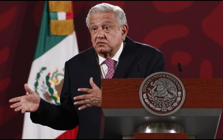 López Obrador asegura que con esta reforma a la Ley Minera ningún país extranjero y ninguna corporación foránea podrá apropiarse de lo que es del pueblo de México. EFE / J. Méndez