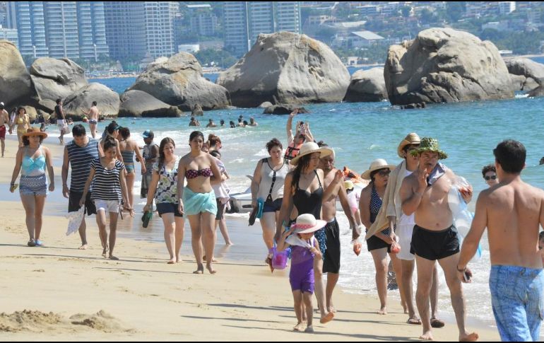 Las playas siempre han sido el lugar preferido para turistas nacionales e internacionales. EL INFORMADOR/ Archivo