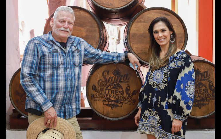 Guillermo Erickson Sauza y Anabel Gutiérrez. GENTE BIEN JALISCO/Tony Martinez