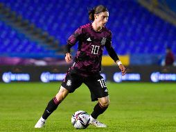 Marcelo Flores. El mediocampista mexicano que milita en las categorías inferiores del Arsenal podría ganarse un sitio para la próxima Copa del Mundo. IMAGO7/S. Laureano