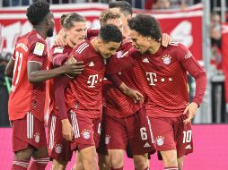 El Bayern se coronó tras vencer en el Allianz Arena por 3-1 al Borussia Dortmund, segundo clasificado, en la jornada 31 de la Bundesliga. AFP / K. Joensson