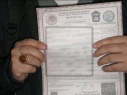 El acta de nacimiento es un derecho para todos los mexicanos. EFE / ARCHIVO