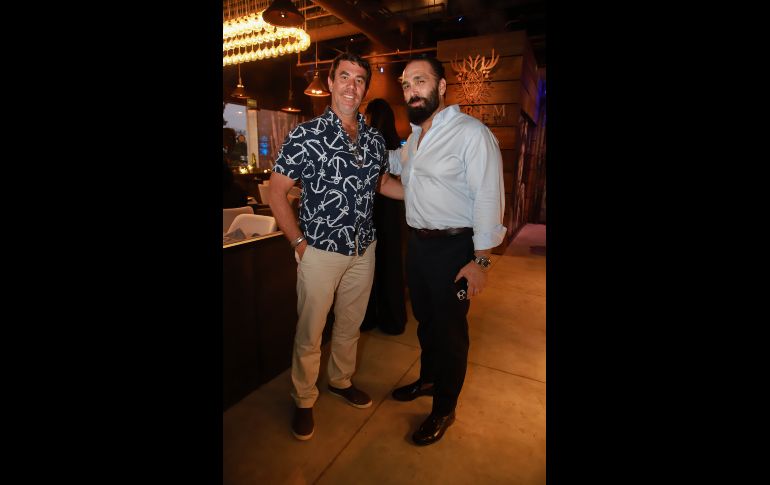 Pepe Sandoval y Rafael Uribe. GENTE BIEN JALISCO/TONY MARTÍNEZ