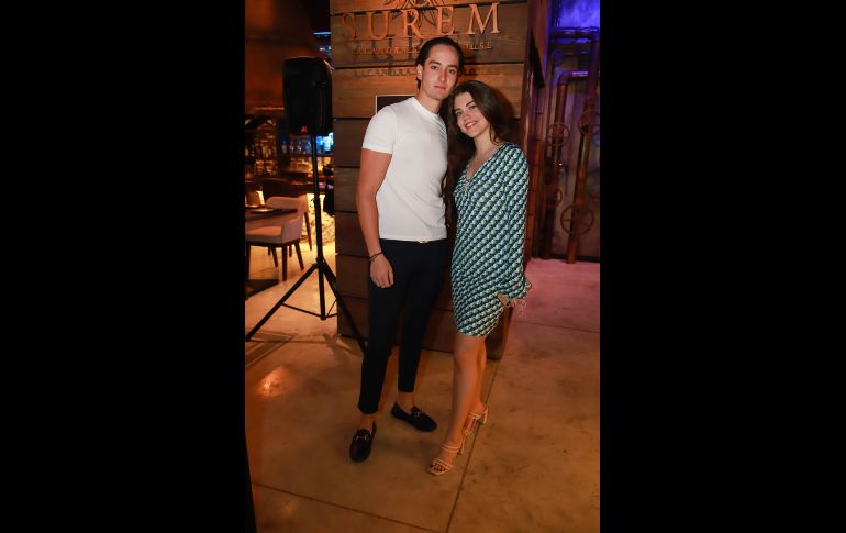 Diego Cosio  y María Fernanda Pérez. GENTE BIEN JALISCO/TONY MARTÍNEZ