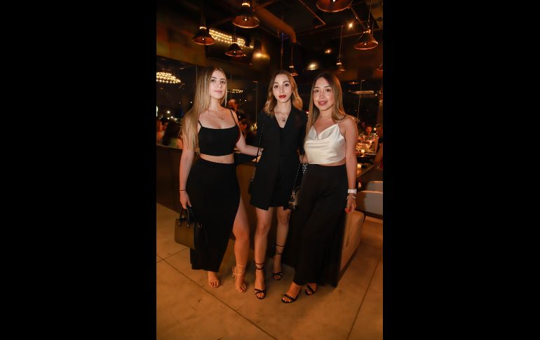 Lau Mayagoitia, Jessica Mayagoitia y Nathaly Motta. GENTE BIEN JALISCO/TONY MARTÍNEZ