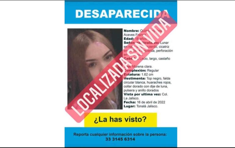 A los 18 años le arrebataron la vida a Quimberly Anay Aceves Franco. ESPECIAL