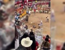 El video fue captado en Michoacán, en la Plaza de Toros Monumental de Morelia. ESPECIAL