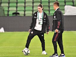 Marcelo Flores salió a la banca del Arsenal, en un partido de Premier League, por lo que espera cumplir pronto el sueño de debutar con los 