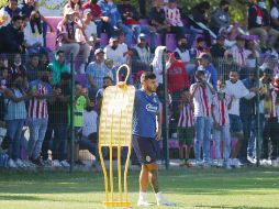 Alexis Vega viene de uno de sus mejores partidos del torneo el pasado sábado ante los Pumas y se espera que sea quien comande un nuevo triunfo rojiblanco. ESPECIAL/Chivas