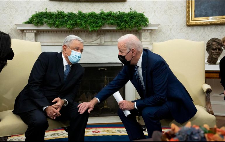 López Obrador y Biden sostendrán un encuentro virtual el próximo viernes. EFE / ARCHIVO