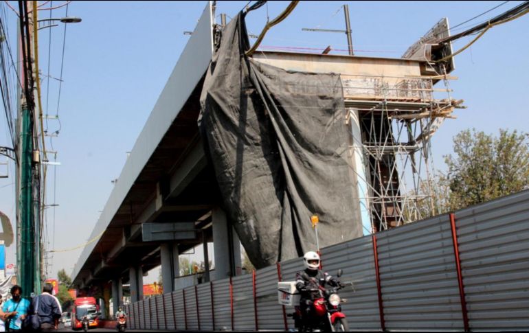 El desplome de la Línea 12 ocurrió el 3 de mayo de 2021; el saldo de víctimas mortales fue de al menos 26 personas. SUN/ARCHIVO