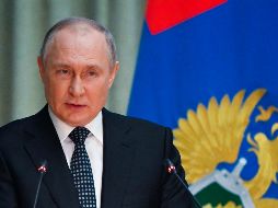 El presidente ruso, Vladimir Putin, ha sido objeto de sanciones internacionales por la invasión a Ucrania. AP/S. Gubeyev