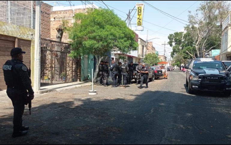 Oficiales señalaron que el detenido era vecino del lugar y ya tenía rencillas con el dueño de la barbería.  ESPECIAL
