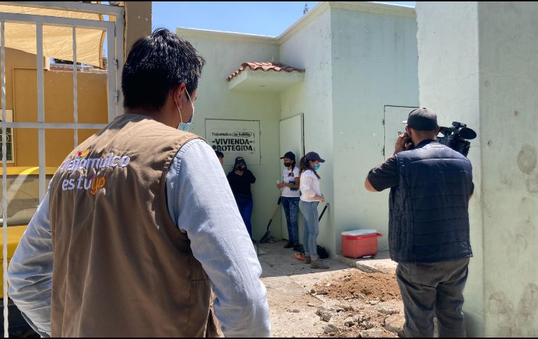 Durante estos días la Unidad de Búsqueda de Personas Desaparecidas de Tlajomulco de Zúñiga apoyó con seguridad, transporte, herramientas, alimentos y bebidas hidratantes para todas las personas que participaron en la brigada. CORTESÍA