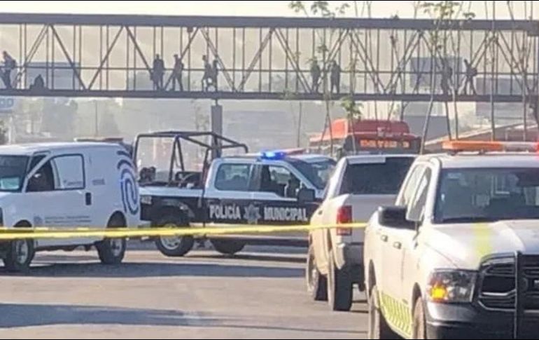 En el caso del choque, algunos testigos aseguran que se trató de un suicidio. ESPECIAL