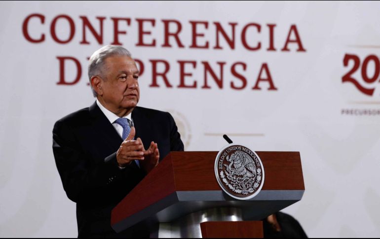 López Obrador informó que la conversación está pactada para este viernes. SUN/D. Simón