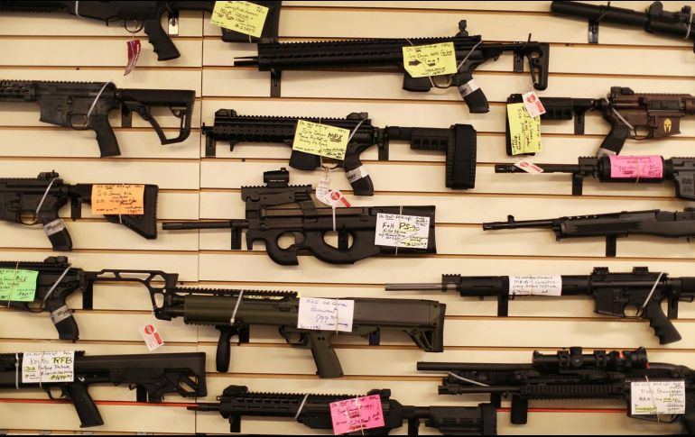 México acusa a ocho productores de armas estadounidenses de un comercio descuidado, que facilita su tráfico ilegal hacia los cárteles del narcotráfico mexicanos. AFP / ARCHIVO