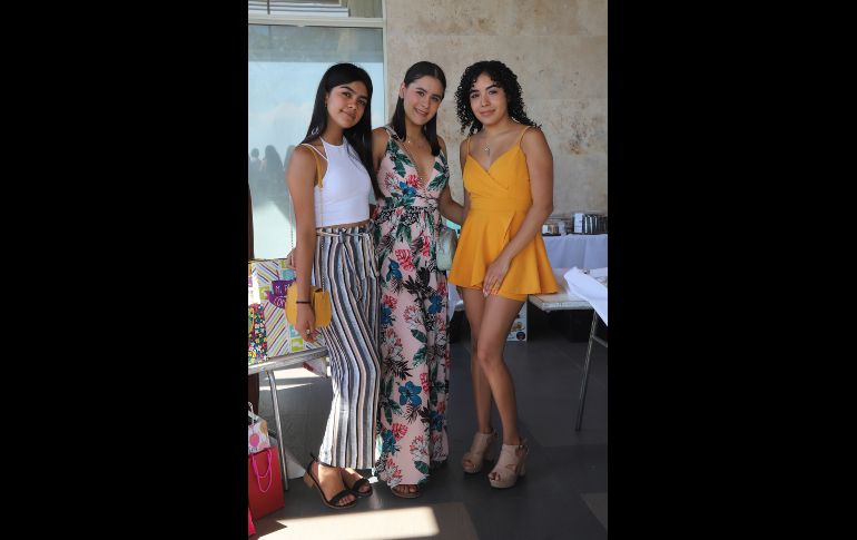 Ximena Rios, Maribel Zamora e Ivanna Ríos. GENTE BIEN JALISO/Claudio Jimeno