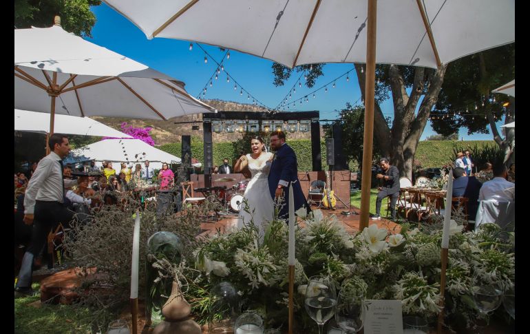 Claudia Elizabeth Gutiérrez y Pedro Medina. GENTE BIEN JALISCO/Tony Martinez